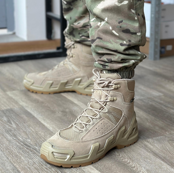 Тактичні чоловічі берці AK демісезонні військові берці Tactic армійські черевики Waterproof Койот 44 розмір