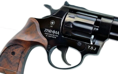 Револьвер флобера ZBROIA PROFI-3" + 200 Sellier & Bellot (чорний / Pocket)