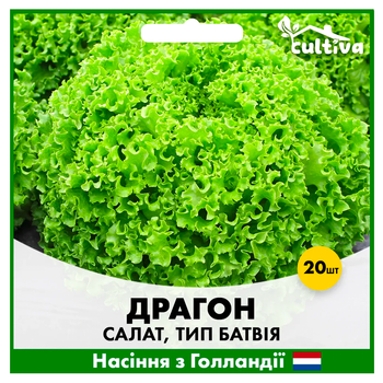 Голландские семена Hazera Салат Драгон тип Батавия 20 шт