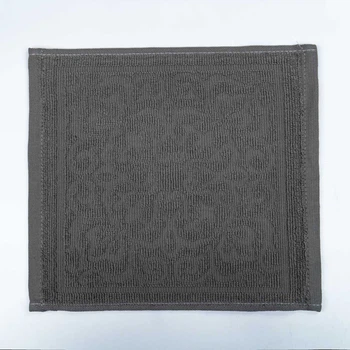 Кухонная жаккардовая салфетка GM Textile 25х25см 380 г/м2 (Пепельный)