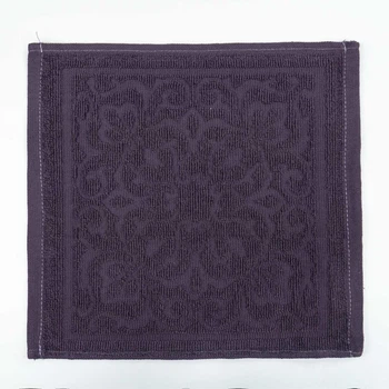 Кухонна жакардова серветка GM Textile 25х25см 380 г/м2 (Фіолетовий)