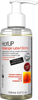 Żel do masażu intymnego Lovely Lovers HotUp Massage Lube rozgrzewający 150 ml (5901687650296)