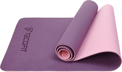 Коврик туристический каремат TECOFIT TPE 183x61x0.6 см Pink-Purple (2946980122272)