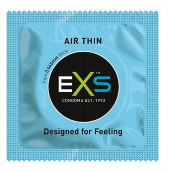 Презервативи EXS Air Thin Condoms тонкі 3 шт (5027701006839)