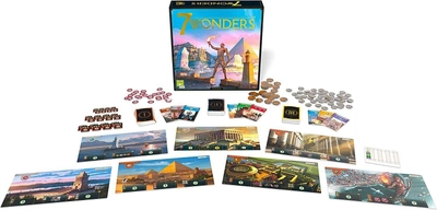 Настільна гра Asmodee 7 Wonders 2-е издание (5425016924143)