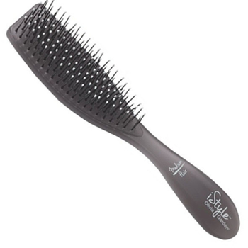 Щітка Olivia Garden iStyle Medium Hair Brush для нормального волосся сіра (5414343004420)