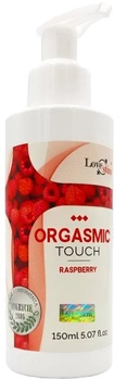 Olejek intymny Love Stim Orgasmic Touch aromatyzowany Raspberry 150 ml (5903268071131)