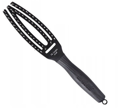 Щітка Olivia Garden Fingerbrush Combo для волосся Black Small (5414343006516)