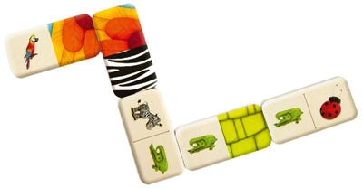 Gra planszowa Avenue Mandarine Domino Zwierzęta i tekstury (3065500427648)