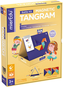 Gra planszowa MierEdu Magnetic Tangram Battle Kit (9352801003324)