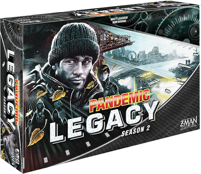 Настільна гра Z-Man Games Pandemic Legacy Season 2 Black Edition (0841333103316)