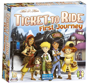 Настільна гра Days Of Wonder Ticket to Ride First Journey Nordic (0824968209271)