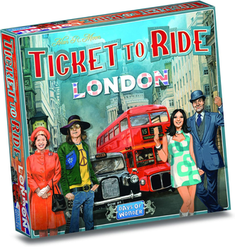Настільна гра Days Of Wonder Ticket to Ride London (0824968209615)