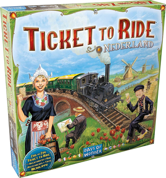 Dodatek do gry planszowej Days Of Wonder Ticket to Ride Nederland (0824968817766)