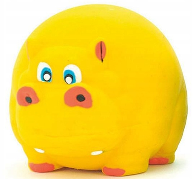 Zabawka dla psa Arquivet Hipopotam z piszczałką 7 cm (8435117830967)