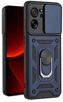 Чохол Camshield з кільцем-підставкою на Xiaomi 13T синій
