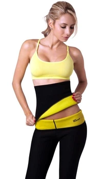 Пояс для схуднення Hot shapers живота і боків пояс спортивний для спорту залу L