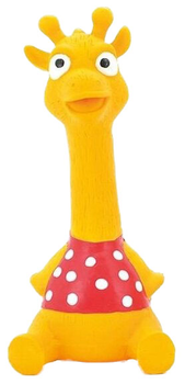 Zabawka dla psa Arquivet Żyrafa z piszczałką 18 cm (8435117831032)