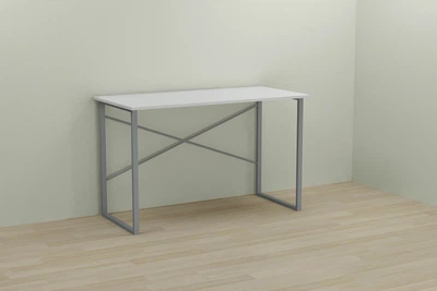 Комп'ютерний стіл Ferrum-decor Дейв 75x120x60 сірий ДСП Біле 16мм