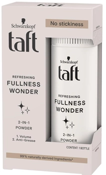 Пудра для волосся Taft Fullness Wonder 2w1 надає об'єму та свіжості 10 г (9000101677942)