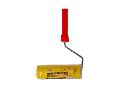 Валік HT TOOLS прижимний L=150мм 30 резиновий d 6мм з ручкою 92-6415