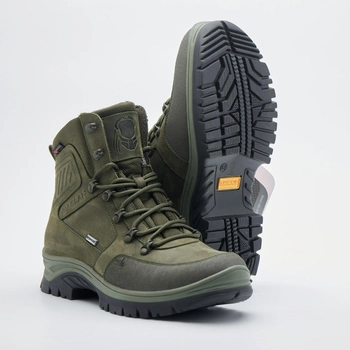 Ботинки тактические демисезонные кожаные PAV Style Lab HARLAN 505 р.41 27,3см хаки (12227754879941)