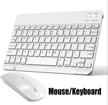 Беспроводная клавиатура и мышь AIRON Easy Tap Bluetooth White