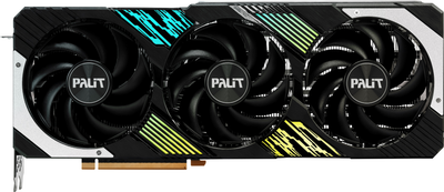 Відеокарта Palit PCI-Ex GeForce RTX 4080 Super GamingPro 16GB GDDR6X (256bit) (2550/23000) (1 x HDMI, 3 x DisplayPort) (NED408S019T2-1032A)