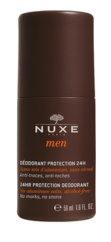 Кульковий дезодорант Nuxe Men 24hr Protection Deodorant 50 мл (3264680003578)