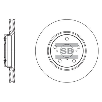 шт. Гальмівний диск Sangsin SD4605