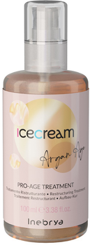 Kuracja Inebrya Ice Cream Argan Age odbudowująca z olejkiem arganowym 100 ml (8008277263342)