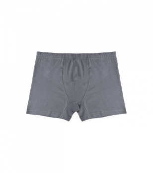Однотонные трусы боксеры - Donella - 8171P - S - Серый