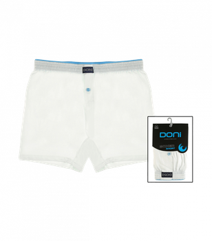 Мужские трусы боксеры - Donella - 83113 - 4XL - Белый