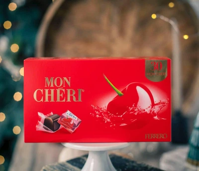 Цукерки із вишневим лікером Mon Cheri 315 гр