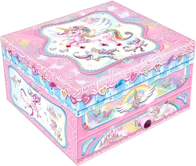 Музична скринька Pulio Pecoware Unicorn з висувною скринькою (5907543779521)
