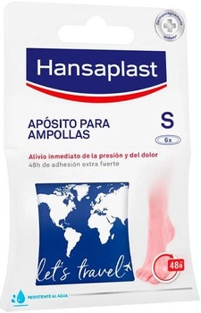 Plastry Hansaplast Let's Travel na pęcherze rozmiar S 6 szt (4005800005763)