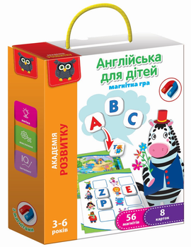 Игра развивающая Vladi Toys магнитная Английский для детей VT5411-09