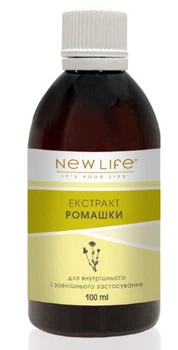 Растительный Экстракт Ромашки 100 мл Новая Жизнь