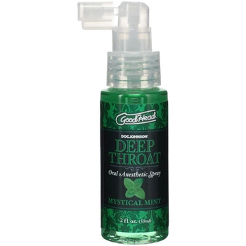 Спрей для орального сексу Глибока Глотка Doc Johnson GoodHead Deep Throat Spray – Mystical Mint М'ята