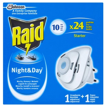 Fumigator Raid Night & Day 10 dni x 24 godziny (5907635901267)