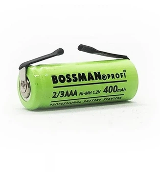 Акумулятор промисловий Bossman 2/3 AAA 400mAh 1.2v