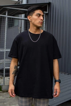 Оверсайз Футболка Without L/XL Black 297450898