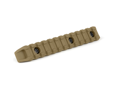 Рейка Пікатінні КРУК CRC 9008 Coyote Tan на 12 слотів із кріпленням M-Lok