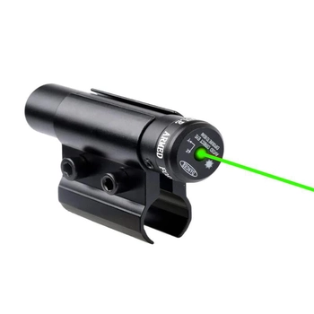 Лазер із кріпленням на ствол Зелений промінь
