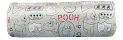Пенал 1 відділення сірий Pooh без наповнення 20х8х3см Olli