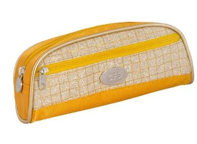 Шкільний пенал м"який Trendy Style 1 відділення жовтий 22х8x3см CFS