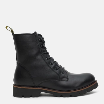 Мужские зимние ботинки кожаные Prime Shoes 990 Black Leather 16-990-80110 40 26.5 см Черные (PS_2000000026190)