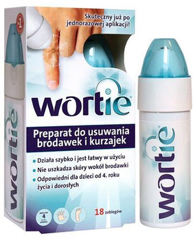 Засіб для видалення бородавок, папілом, кондилом Ворті, Wortie, 50 мл
