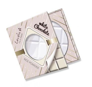 Пудра для обличчя Lovely White Chocolate Rice Powder прозора рисова 9 г (5901801621140)