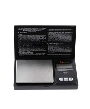 Весы ювелирные портативные электронные Domotec MS-2020 - 1000 г (0.1 г) на 1000